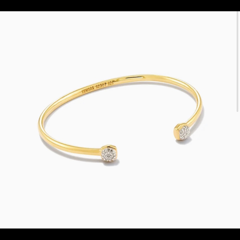 Kendra Scott Davie 18k yellow gold cuff ✨